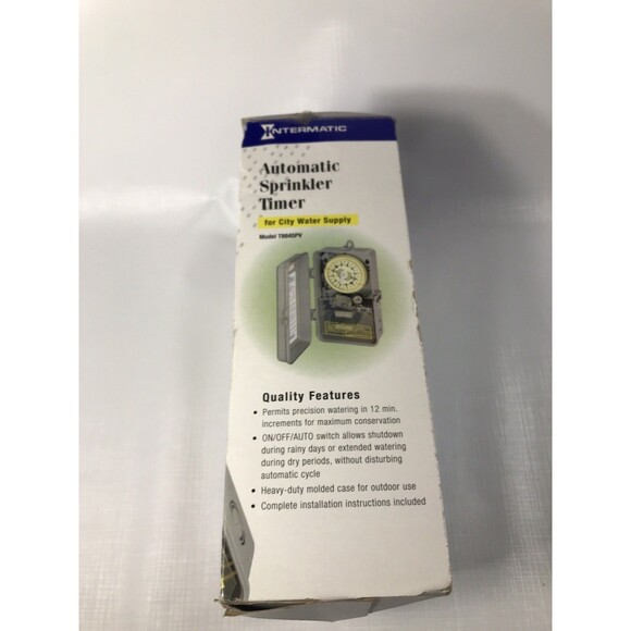 Intermatic T8845PV SPST 125-Volt Mechanical Cycle Irrigation Timer Rain Sensor - Picture 4 of 9